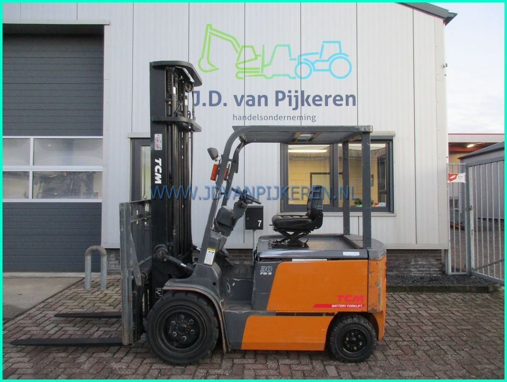 TCM FB30-7 3000kg triplex6.5m+freelift+sideshift