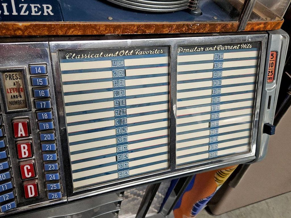 Mancave jukebox Wurlitzer (Marge)