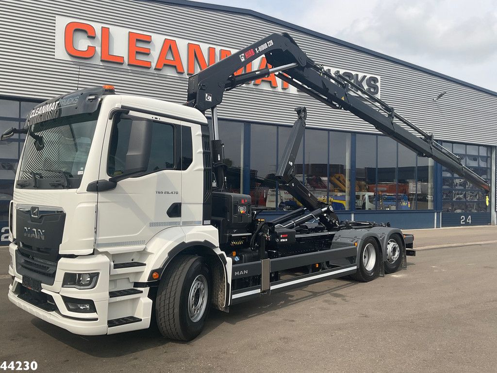 Man TGS 26.470 Hiab 22 Tonmeter laadkraan NEW AND UNUSED!