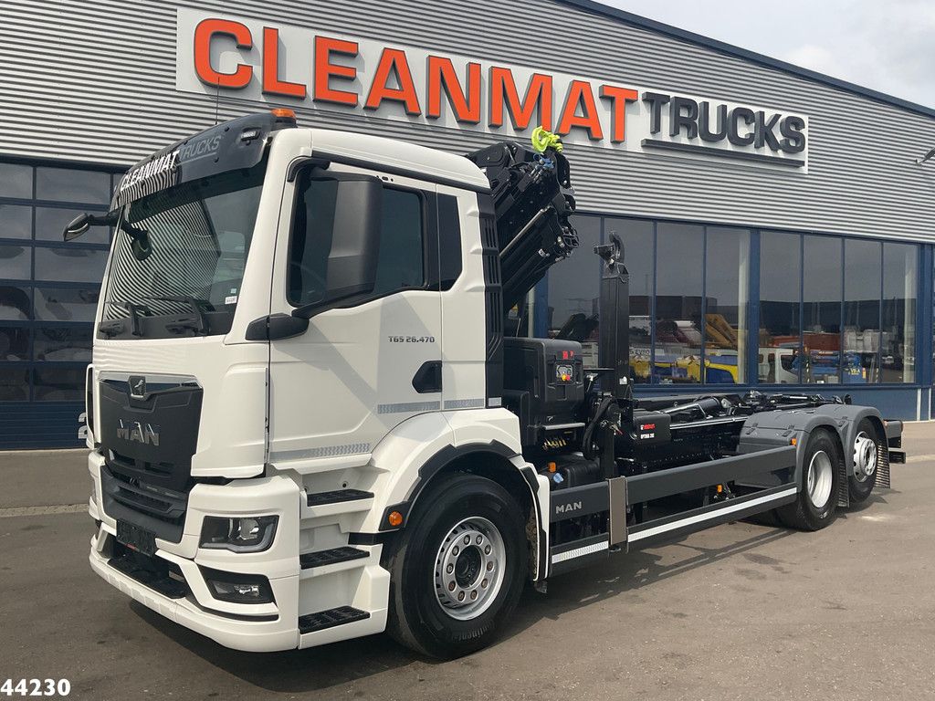 Man TGS 26.470 Hiab 22 Tonmeter laadkraan NEW AND UNUSED!