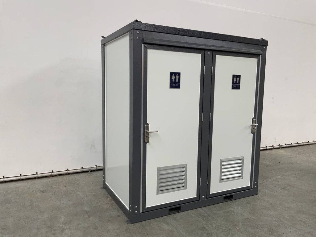 Sanitärzelle Doppeltoilette 2025