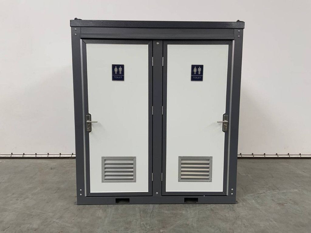 Sanitärzelle Doppeltoilette 2025