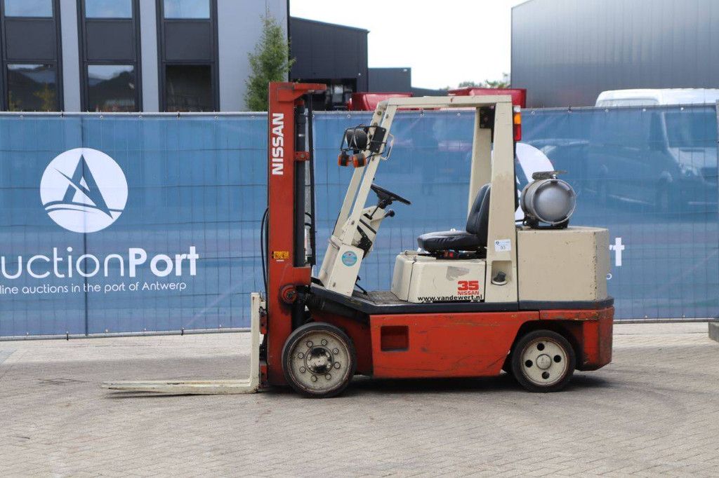 Gabelstapler Nissan KCUGH02F350 Treibgas 2250kg 3,1m 1995