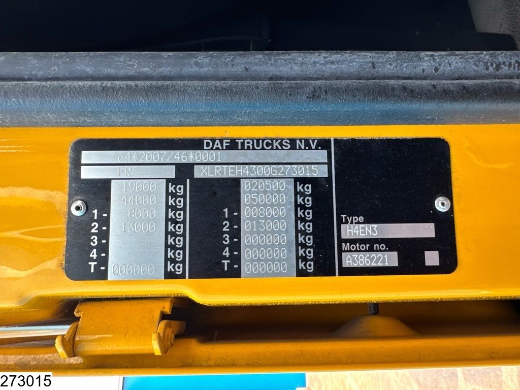 DAF XF 480 EURO 6, Retarder, Hydraulic