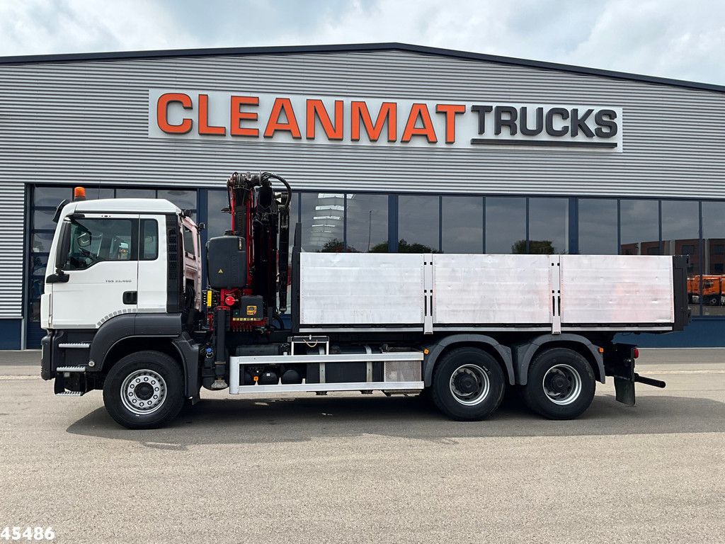 MAN TGS 33.460 6x4 Euro 6 Fassi 23 Tonmeter laadkraan Just 137.258 Km!