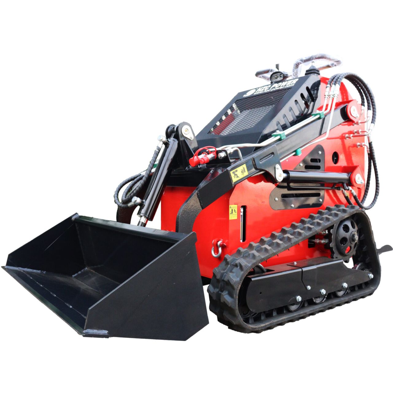 KLD200 – Krachtige en Compacte Diesel SkidSteer Rups­kracht skid