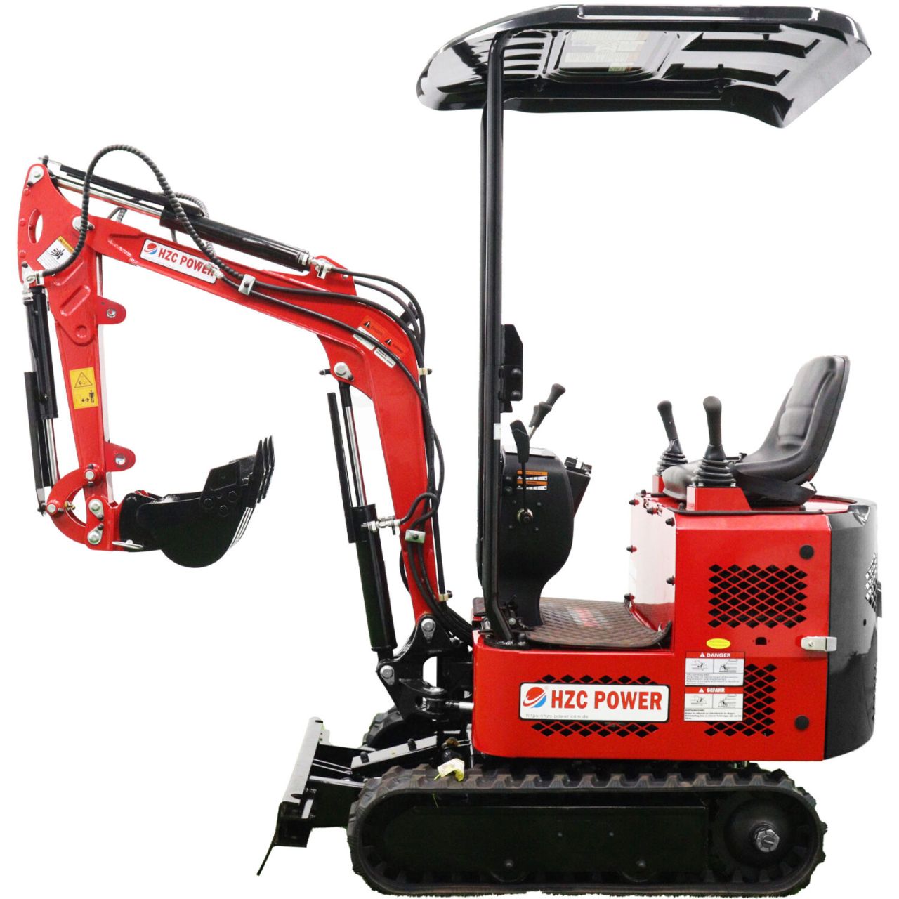 Minigraafmachine DKB991 Diesel – Youstick bediening icl bakken