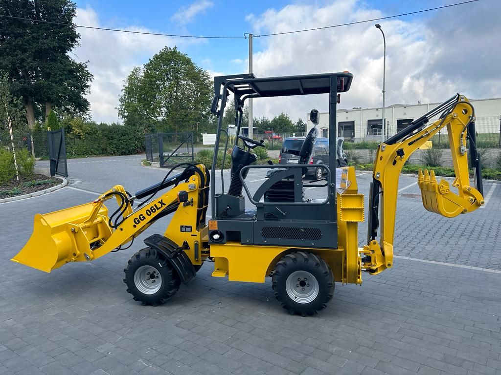 GG06LX Miniloader met back loader Kubota D1105
