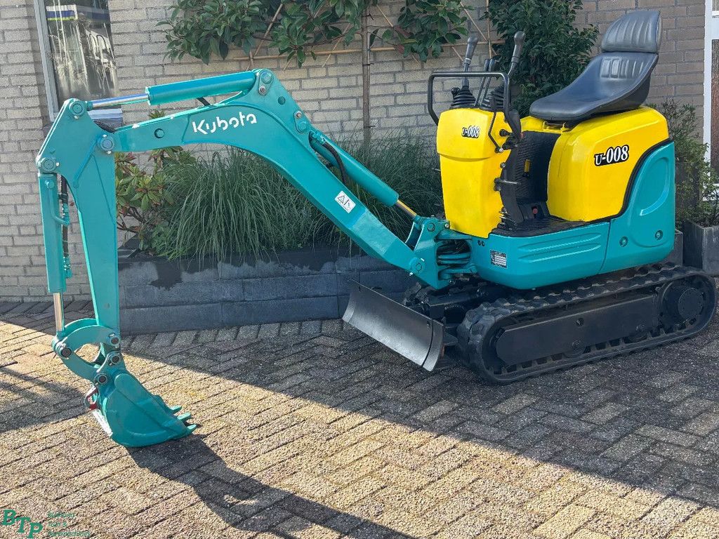 Kubota U- 008 Minigraver met 3cil. diesel gebruikte graafmachine