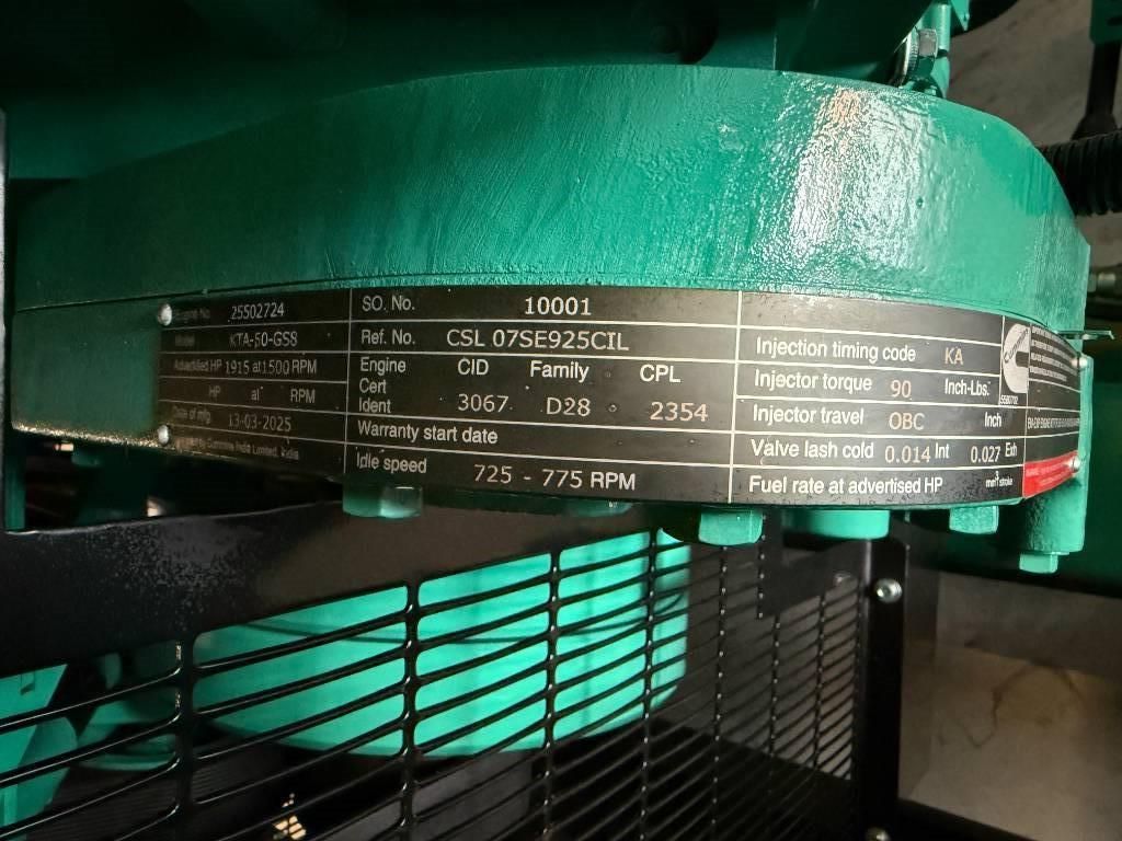 Cummins C1675D5A - 1.675 kVA Generator - DPX-18534-O