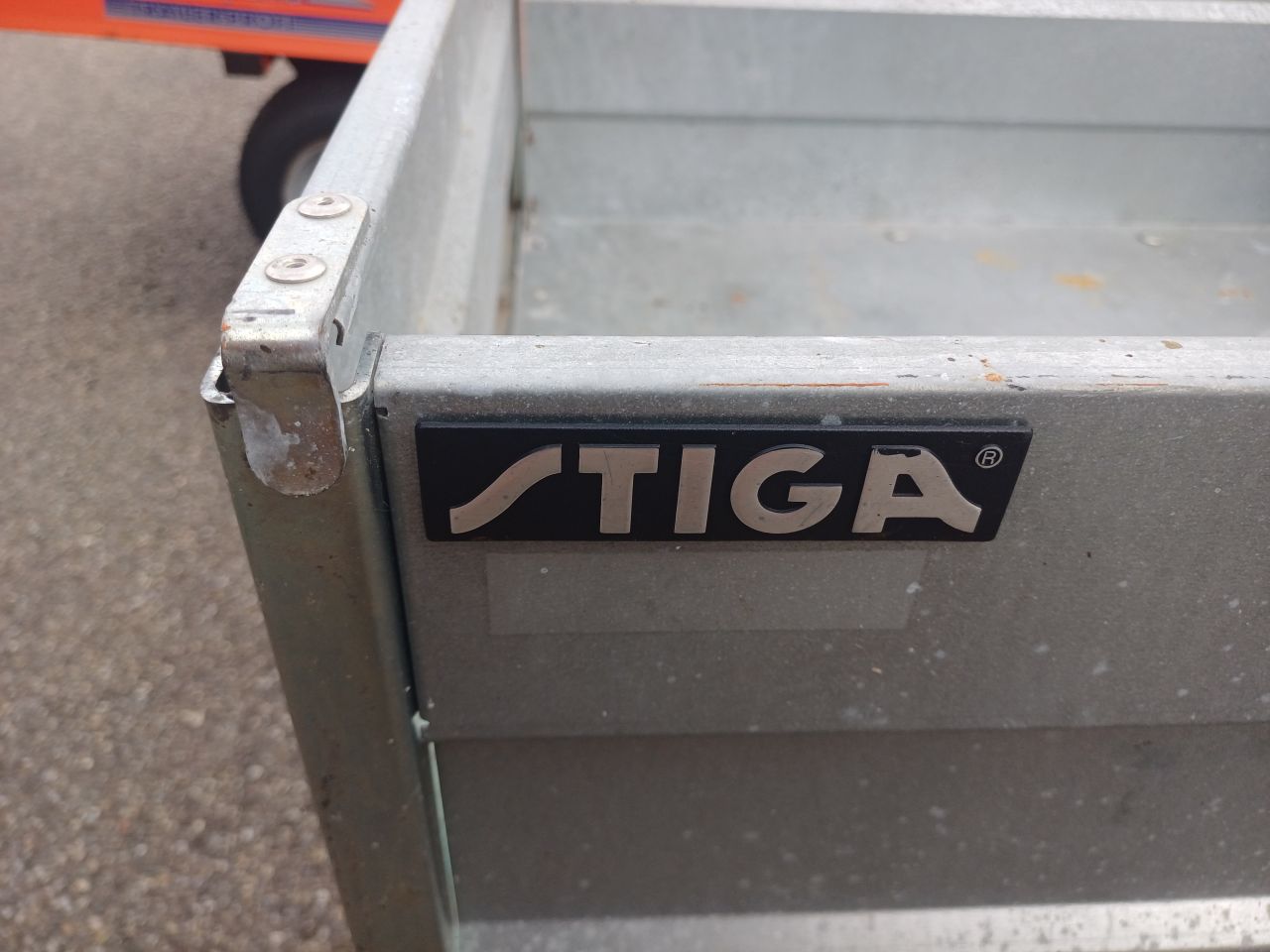 Kiep aanhanger voor quad of zitmaaier