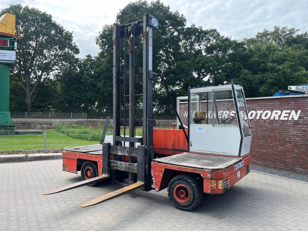 Zijlader heftruck BP