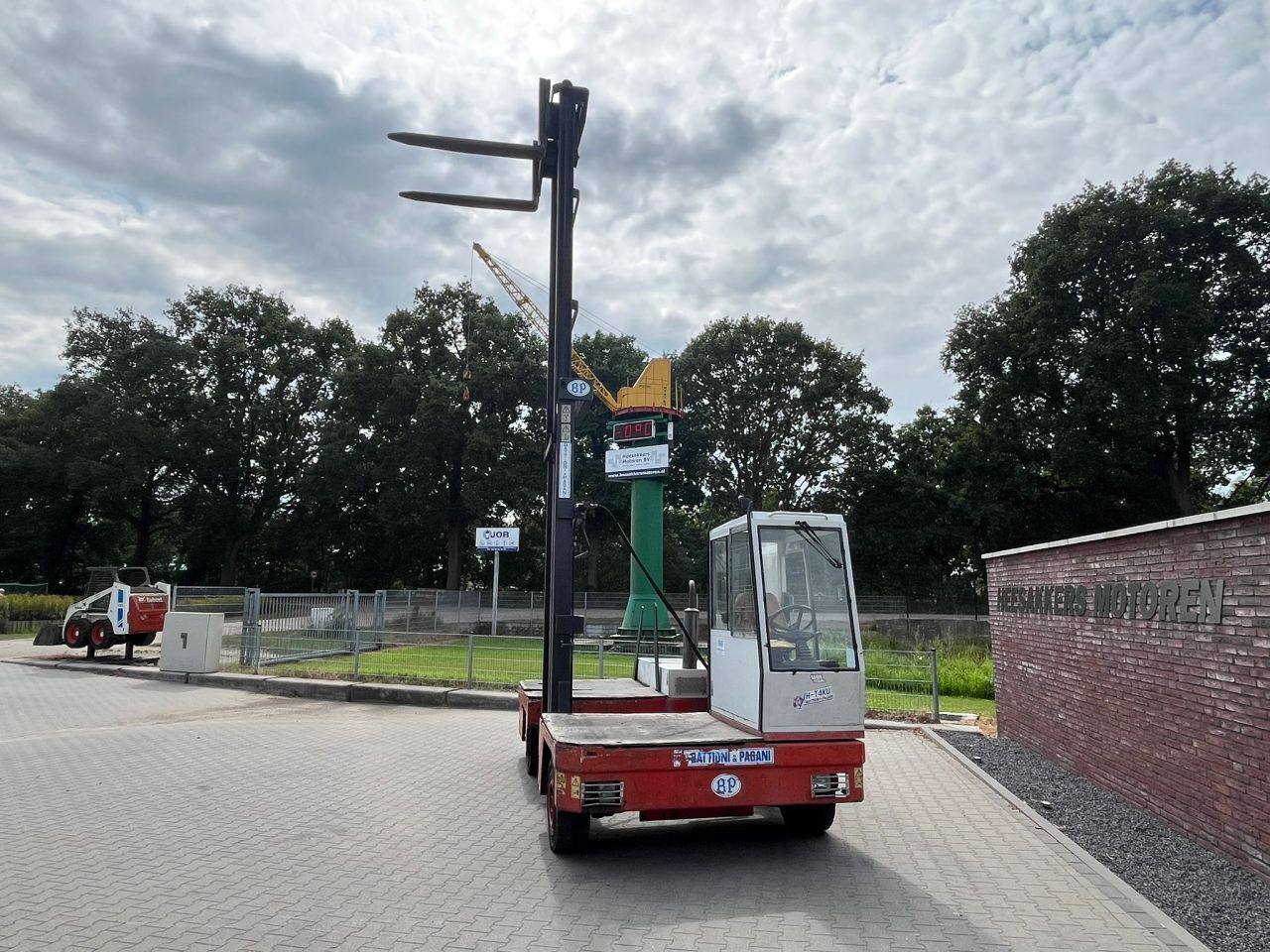 Zijlader heftruck BP