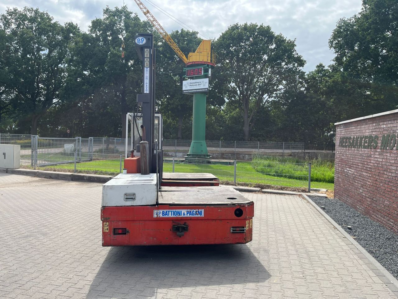 Zijlader heftruck BP