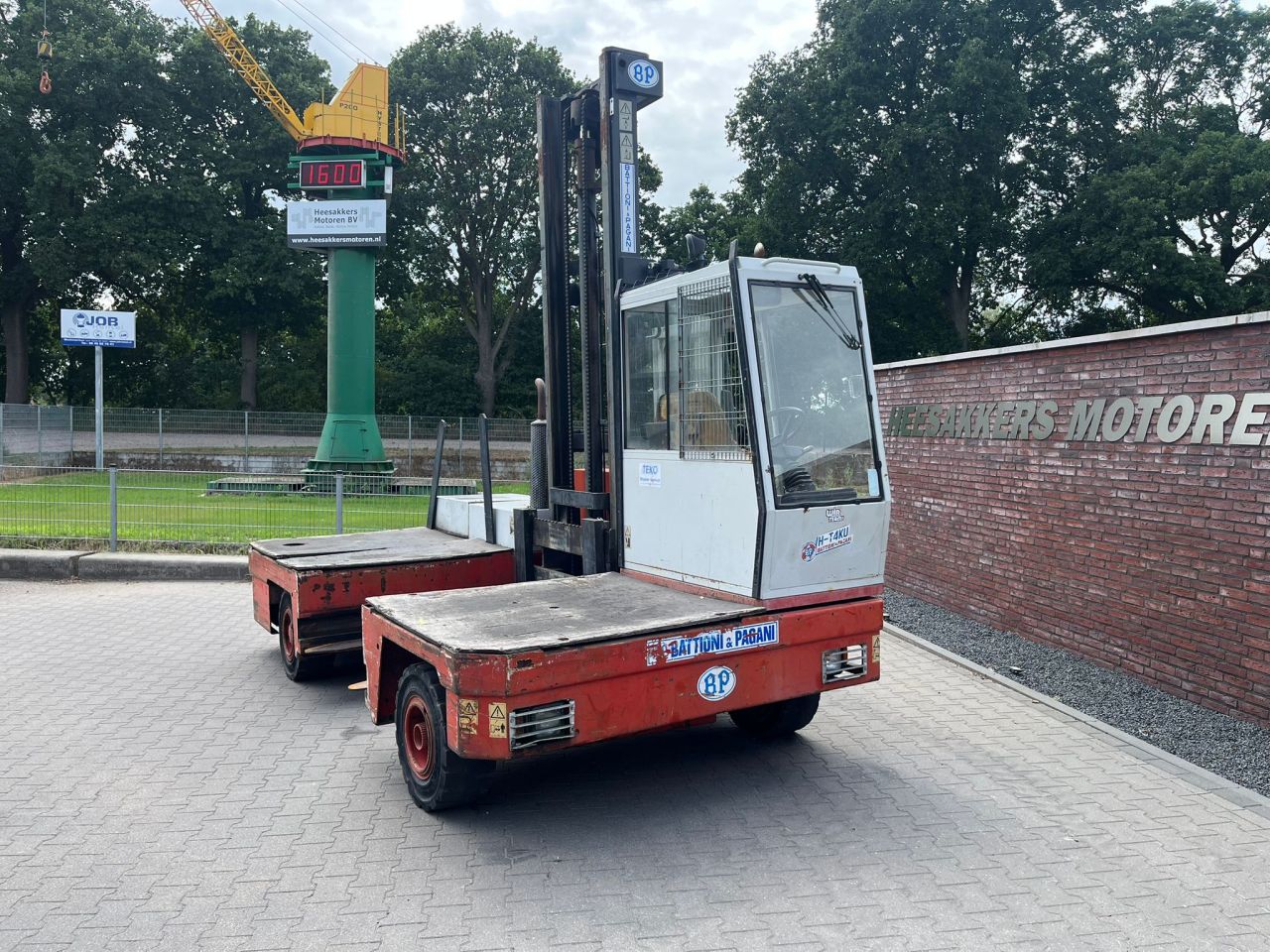 Zijlader heftruck BP