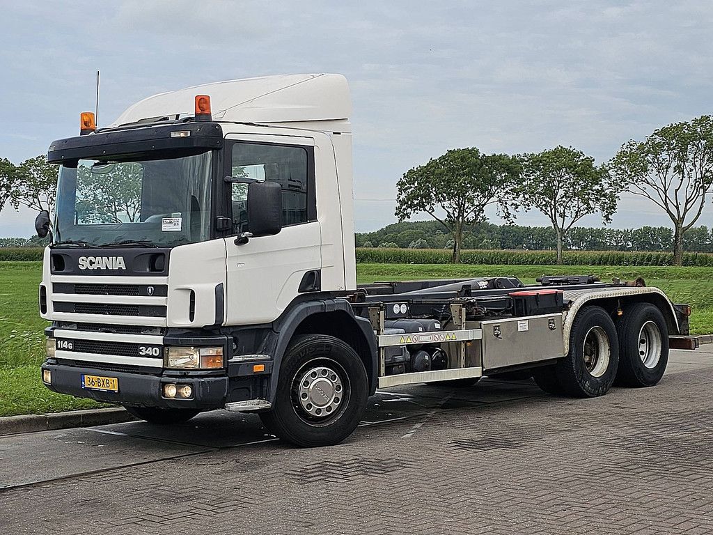 SCANIA P114.340 6x2 nz steel