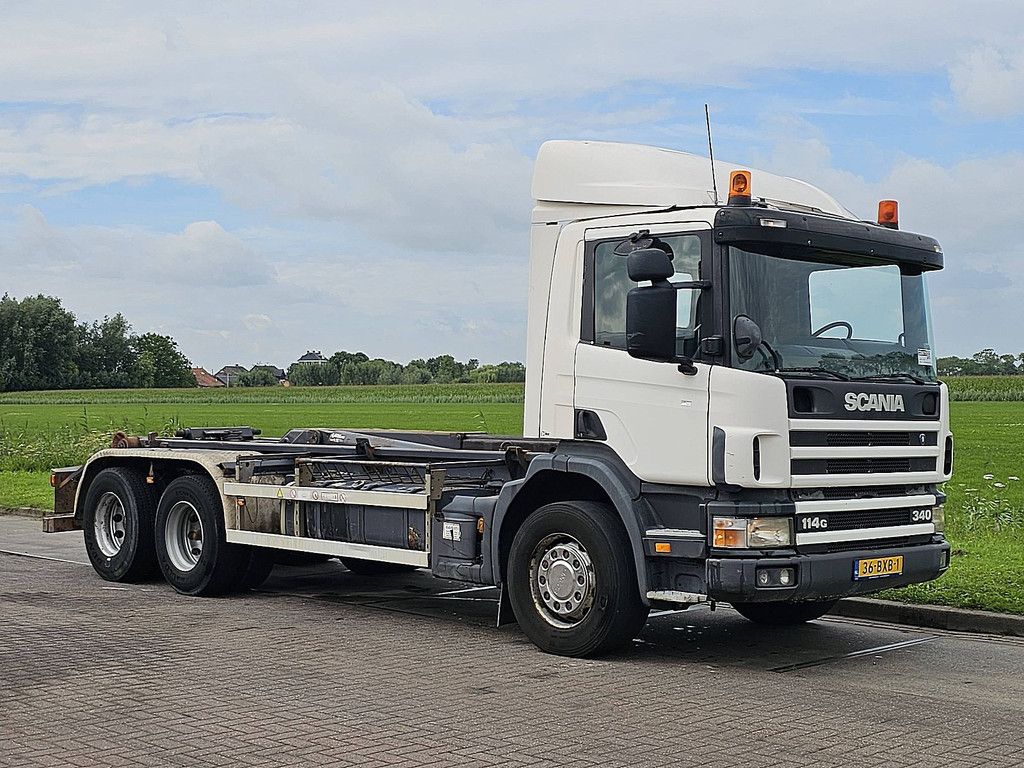 SCANIA P114.340 6x2 nz steel