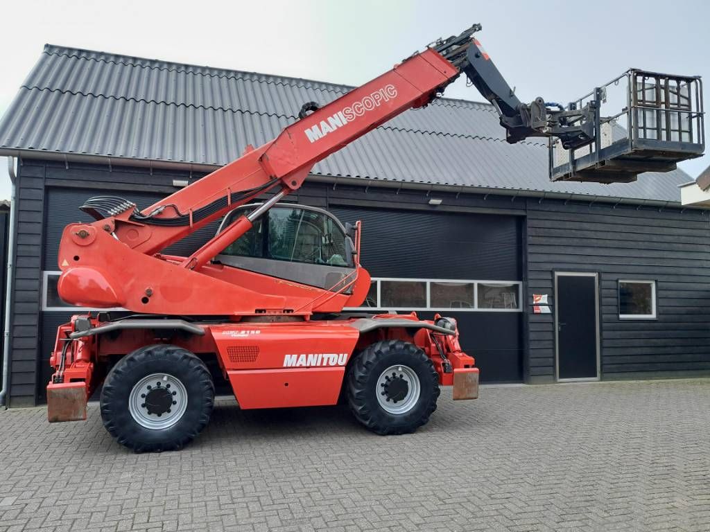 Manitou MRT 2150 Privilege - Manbak - Manbasket - Platform