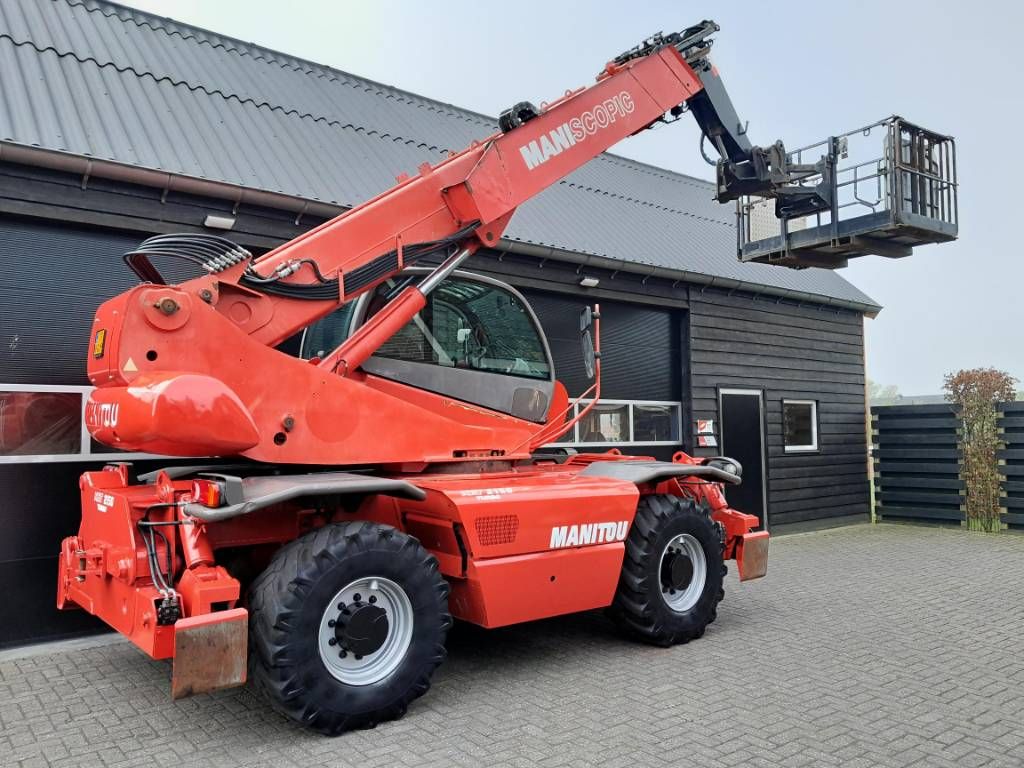 Manitou MRT 2150 Privilege - Manbak - Manbasket - Platform