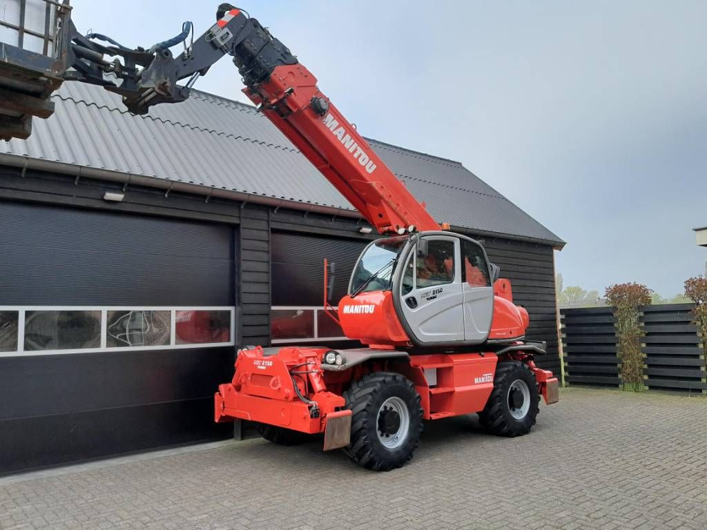 Manitou MRT 2150 Privilege - Manbak - Manbasket - Platform