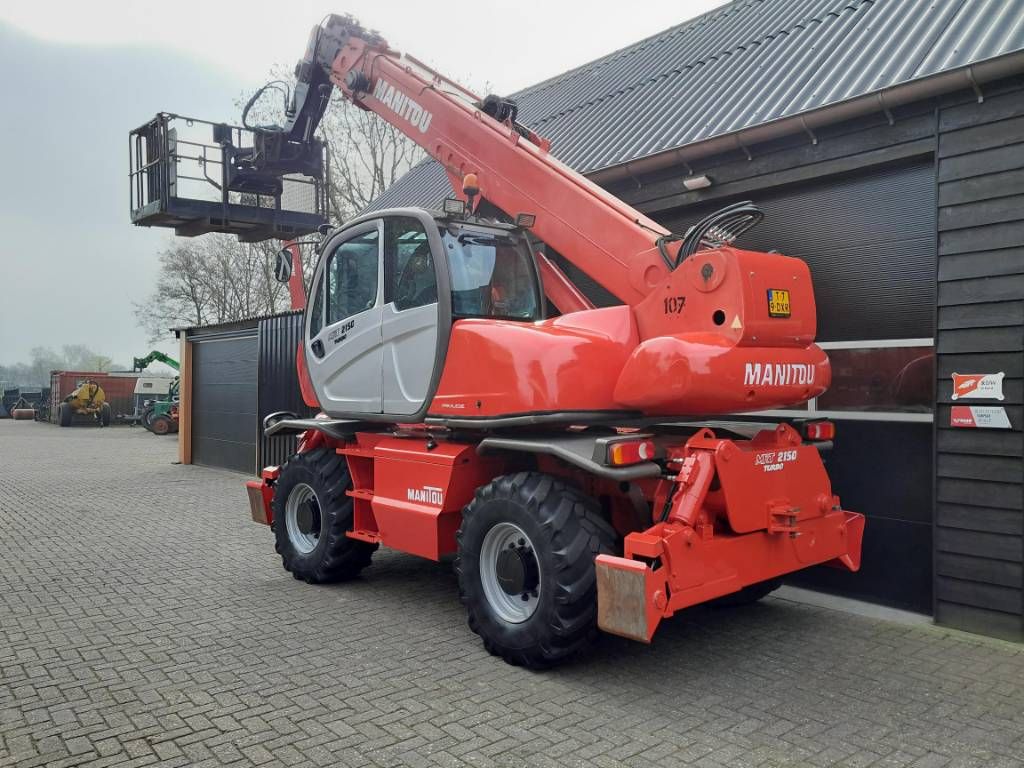 Manitou MRT 2150 Privilege - Manbak - Manbasket - Platform