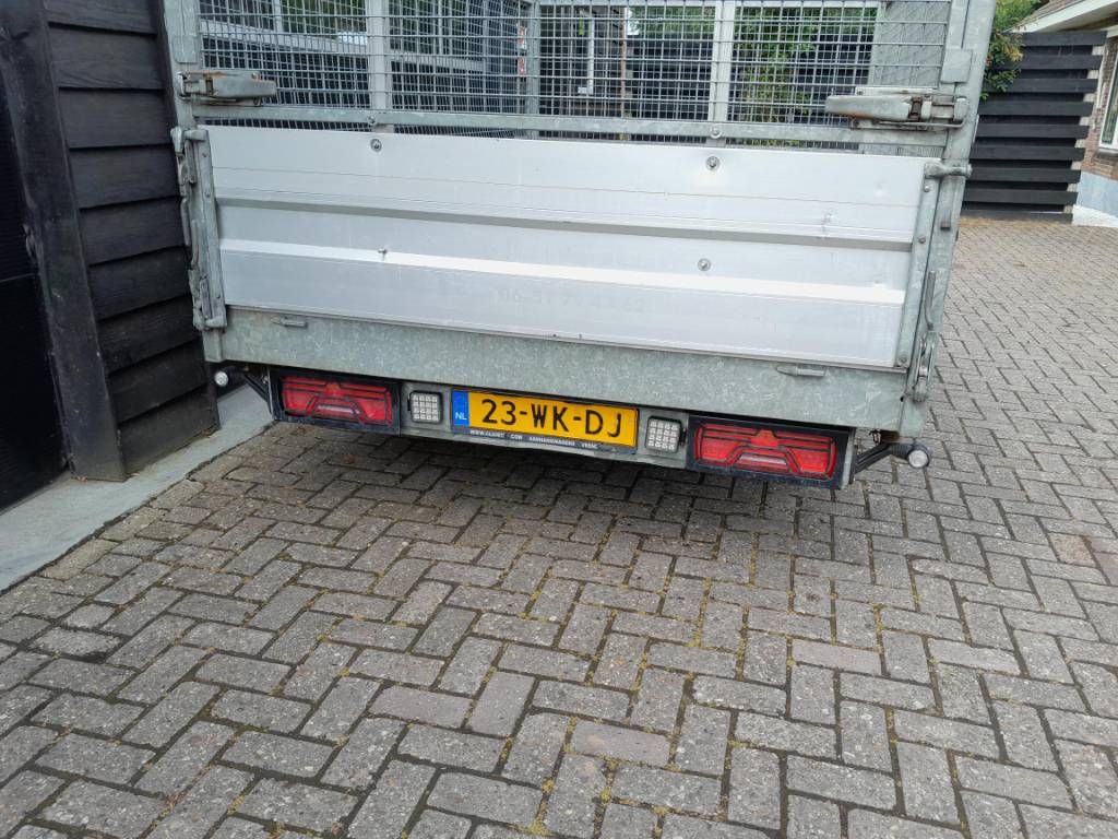 Hapert Cobalt Kipper - kiep - aanhangwagen - Loofrekken