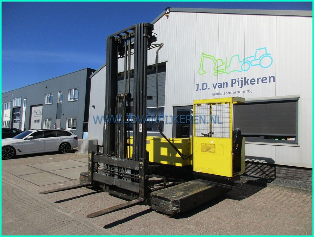 Baumann 4 weg zijlader triplex9m+vorkenspreider+freelift