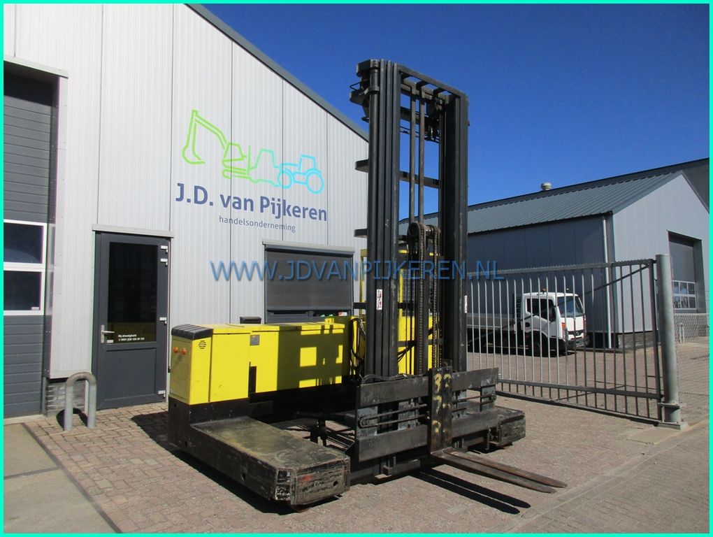 Baumann 4 weg zijlader triplex9m+vorkenspreider+freelift