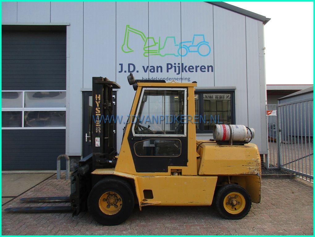Hyster H5.00XL 5000kg sideshift+vorkenspreider+cabine
