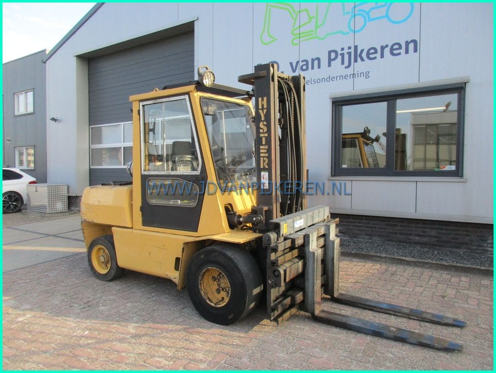 Hyster H5.00XL 5000kg sideshift+vorkenspreider+cabine