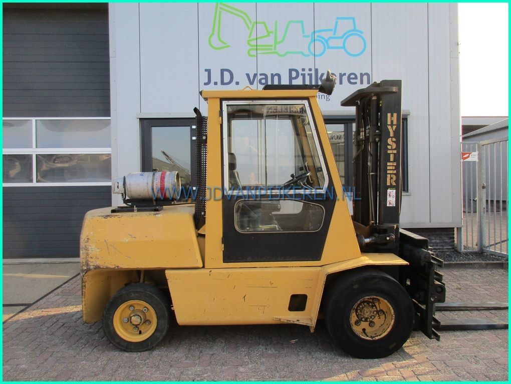 Hyster H5.00XL 5000kg sideshift+vorkenspreider+cabine