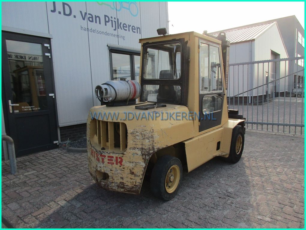 Hyster H5.00XL 5000kg sideshift+vorkenspreider+cabine