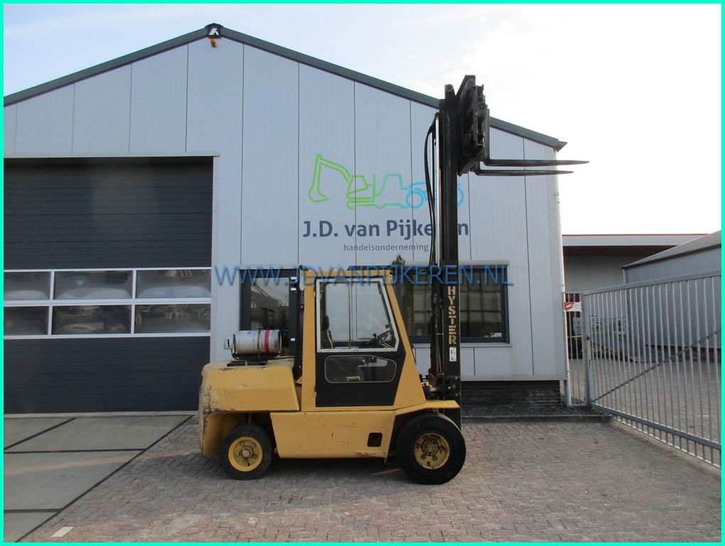 Hyster H5.00XL 5000kg sideshift+vorkenspreider+cabine