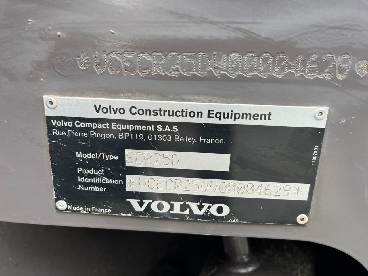 Volvo ECR 25 D
