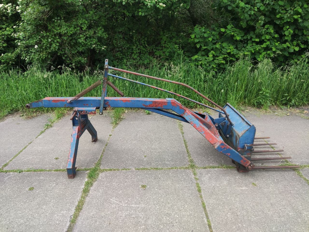Achterlader (mestgreep (80 cm.)