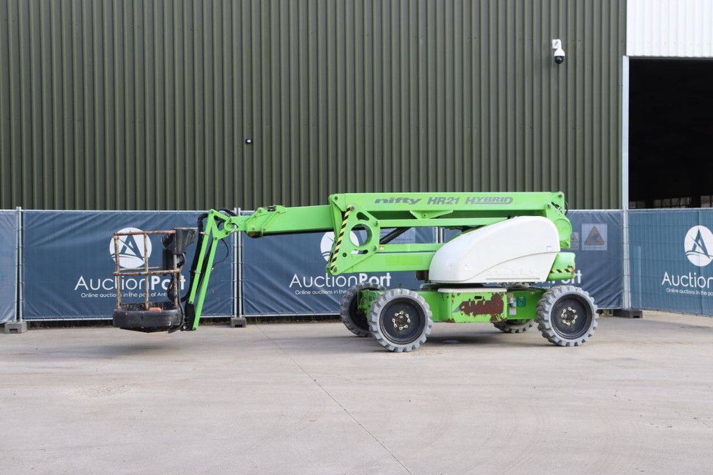 Knikarmhoogwerker Nifty HT21 Hybrid Diesel 21m 2017