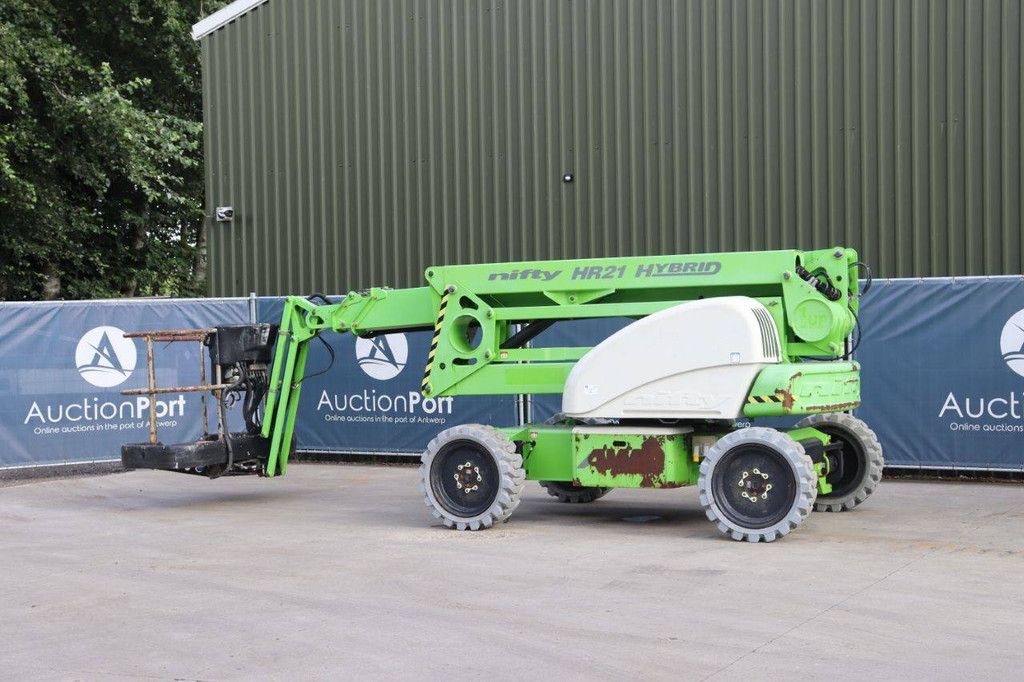 Knikarmhoogwerker Nifty HT21 Hybrid Diesel 21m 2017