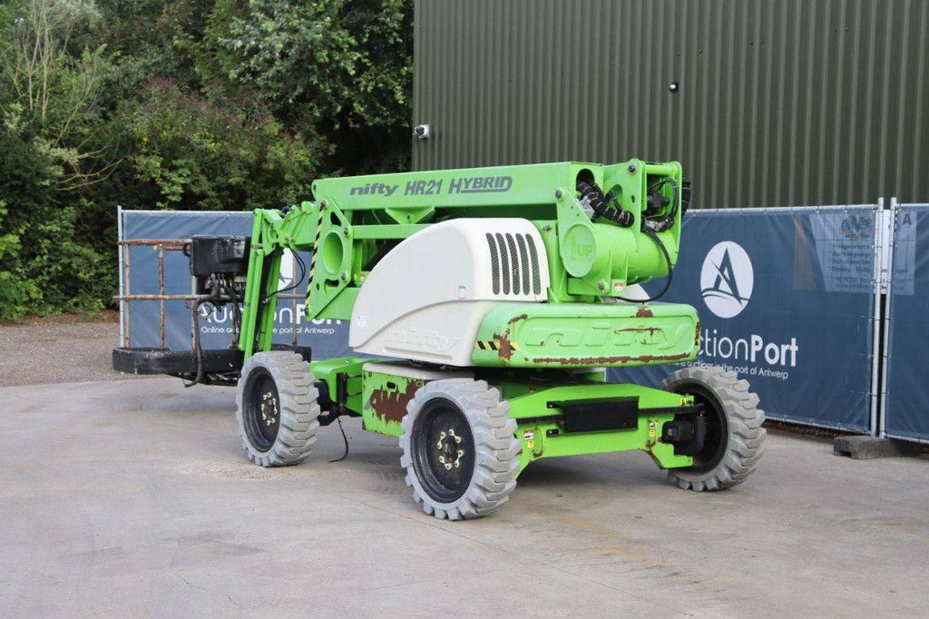 Knikarmhoogwerker Nifty HT21 Hybrid Diesel 21m 2017