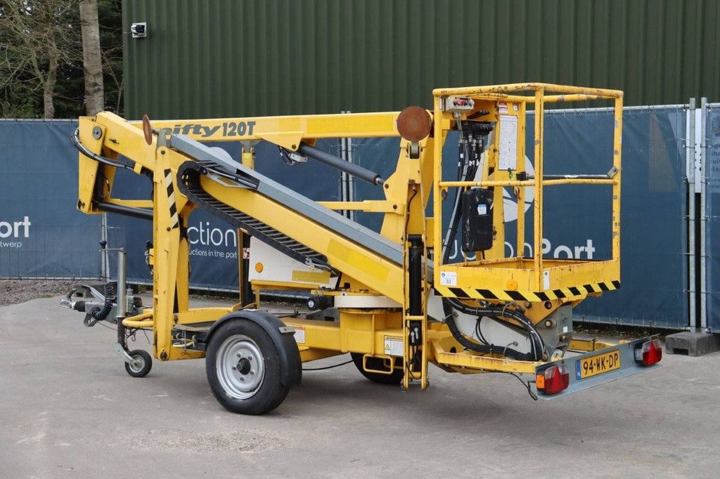 Trailer-mounted aerial platform Niftylift 120 TE 2013
