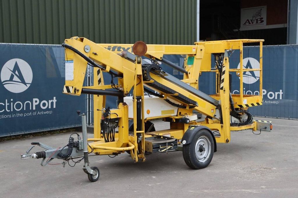 Trailer-mounted aerial platform Niftylift 120 TE 2013