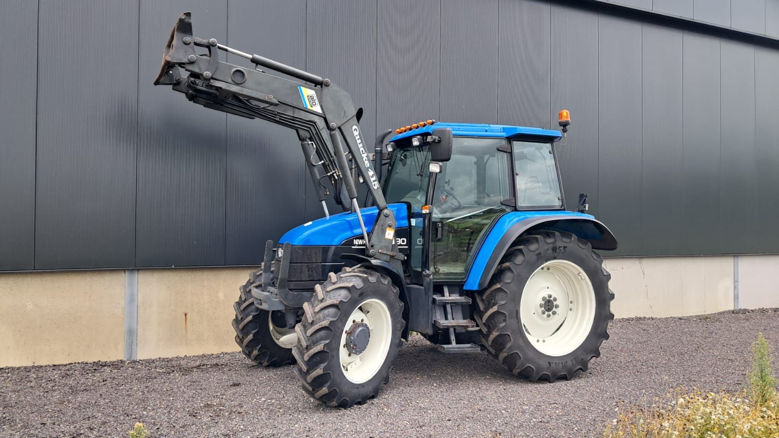 New Holland TS 90 met voorlader