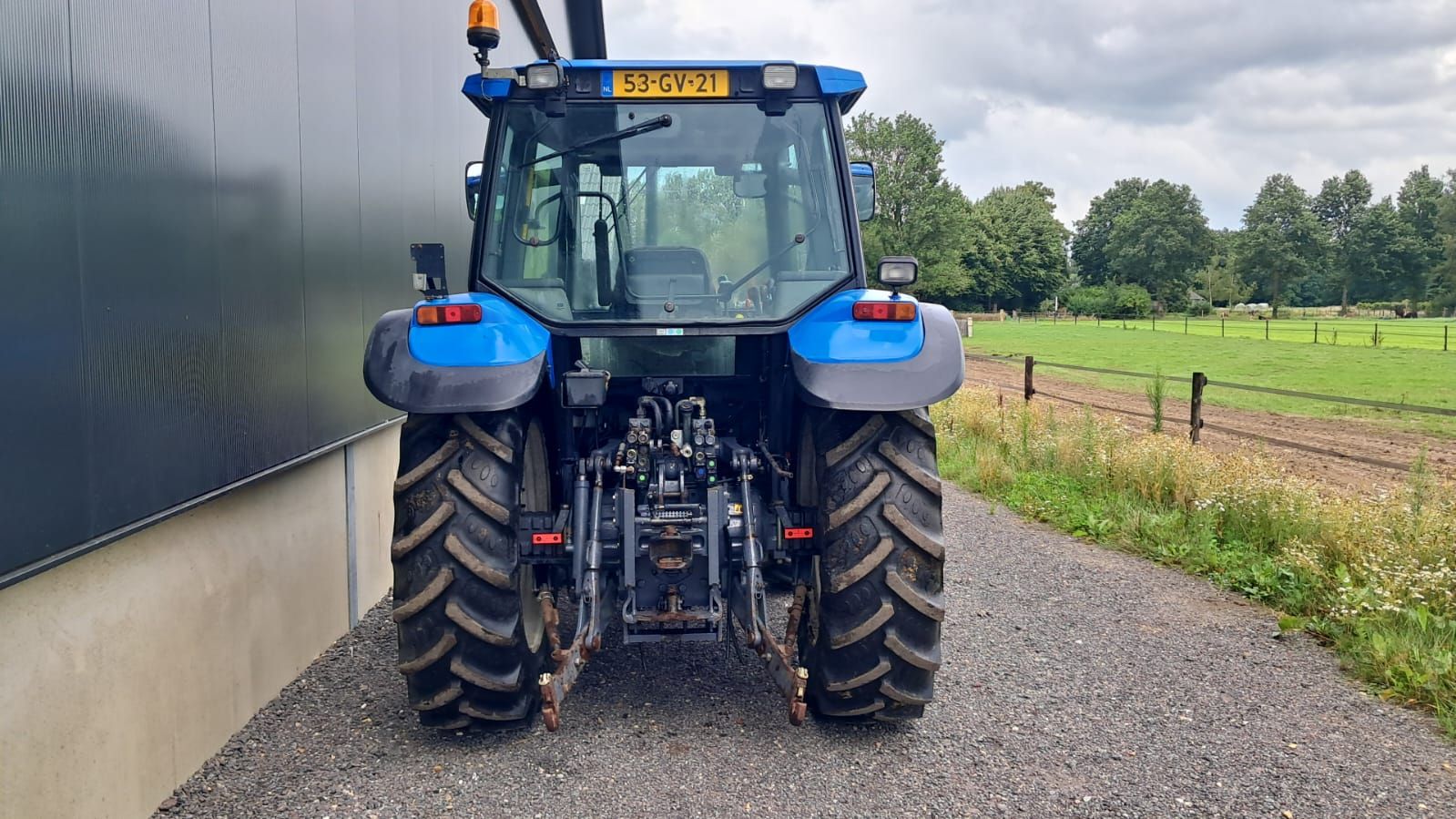 New Holland TS 90 met voorlader