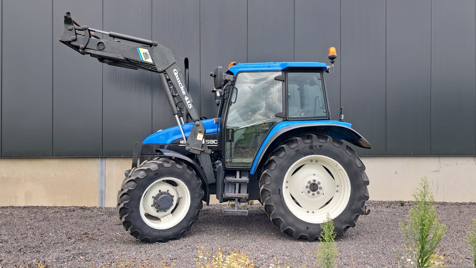 New Holland TS 90 met voorlader