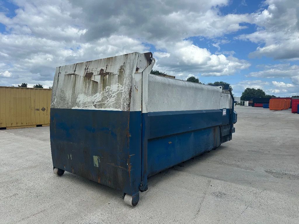 AJK 20 m3 met container kiepsysteem