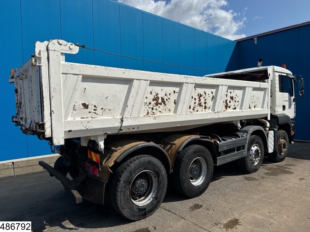 MAN TGA 35 400 8x4, Manual, Steel suspension