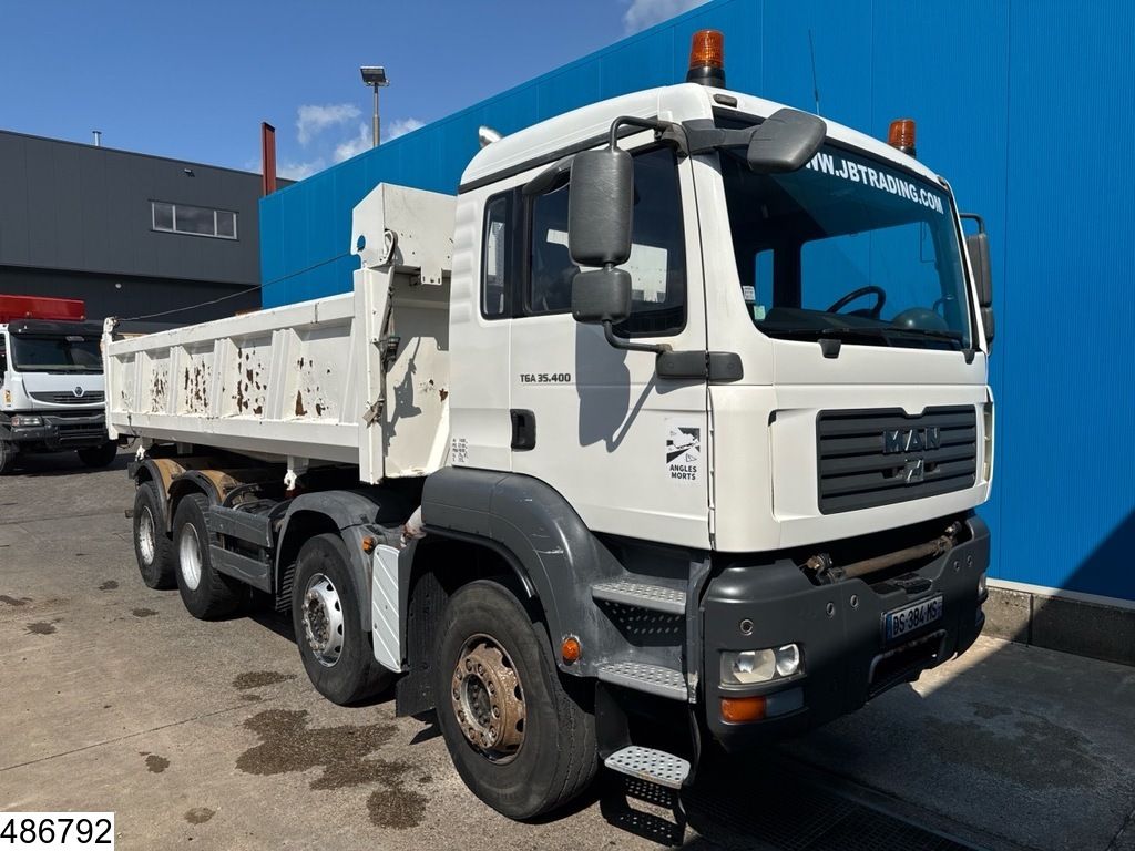 MAN TGA 35 400 8x4, Manual, Steel suspension