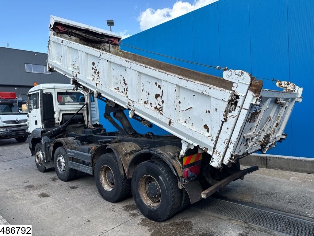 MAN TGA 35 400 8x4, Manual, Steel suspension