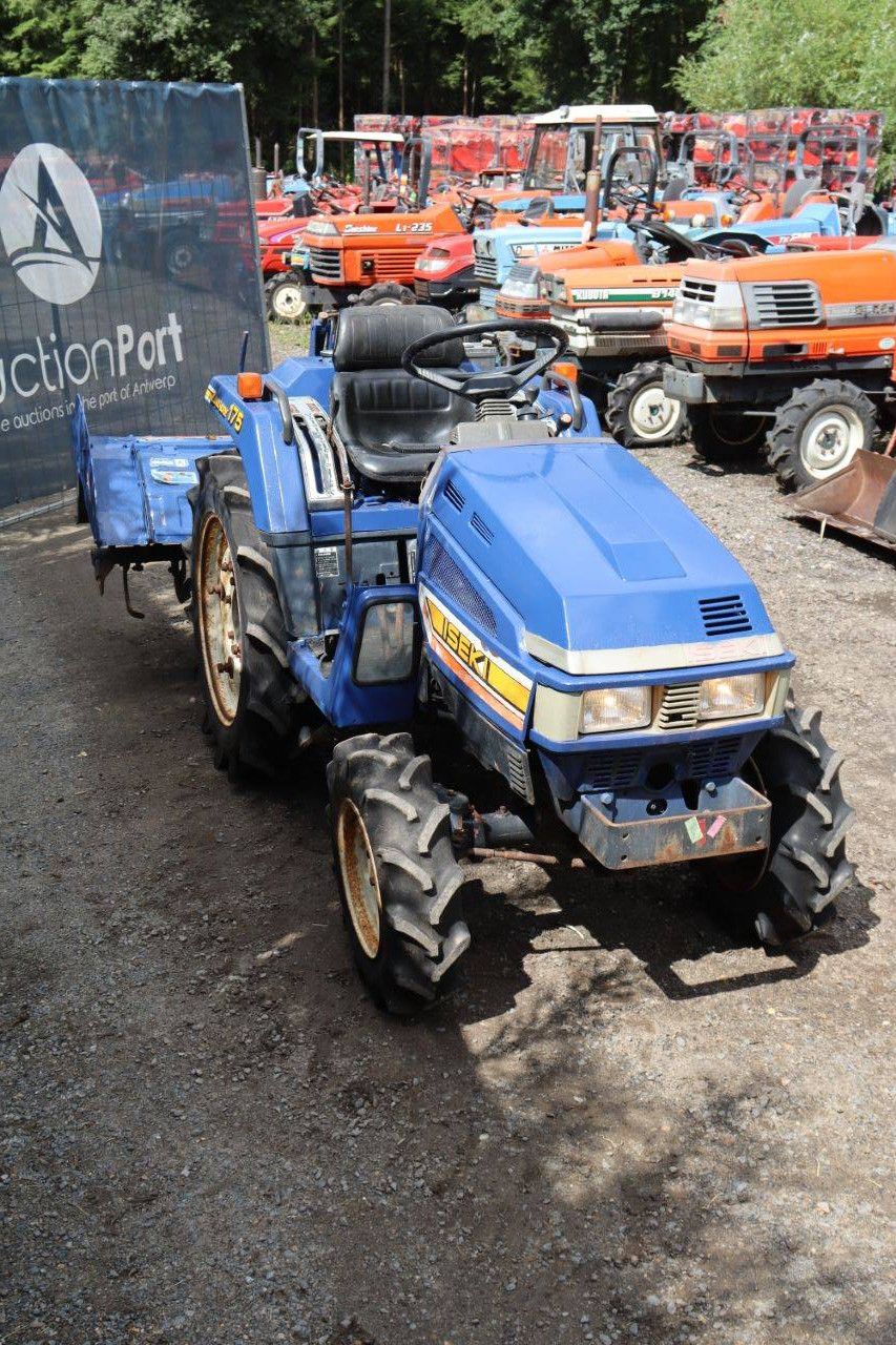 Mini tractor Iseki Landhope 175 Diesel with cultivator