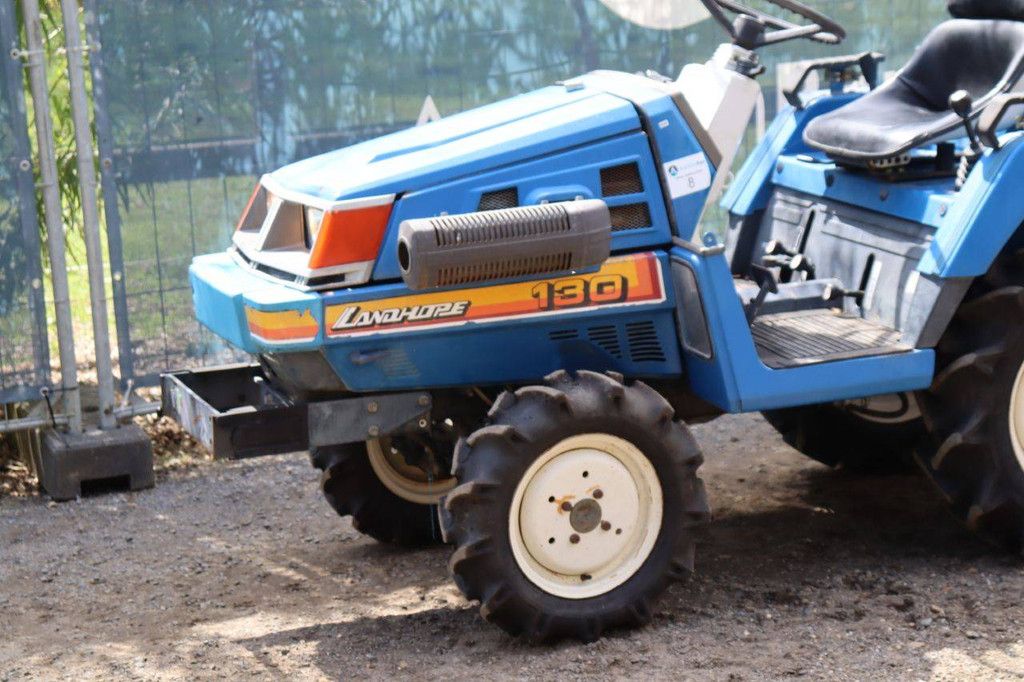 Minitraktor Iseki Landhope 130 Diesel 13 PS mit Fräse RA1100