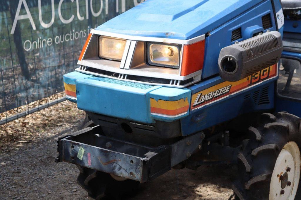 Minitraktor Iseki Landhope 130 Diesel 13 PS mit Fräse RA1100